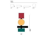 Pallucco Totem wall lamp modular