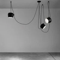 Flos Multiple Rose Black for Aim Suspension
