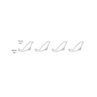 Minotti Bird Watch hanger set Minotti Bird Watch hanger set