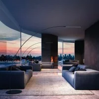 Fontana Arte Yumi floor lamp