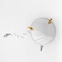 copy of Minotti Fullmoon mirror