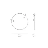 copy of Minotti Fullmoon mirror