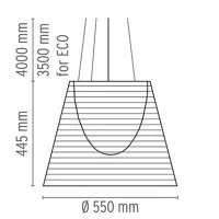 Flos Ktribe S3 Suspension Pendant Lamp diffused lighting
