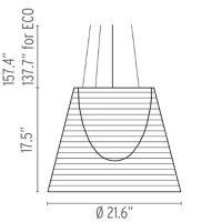 Flos Ktribe S3 Suspension Pendant Lamp diffused lighting