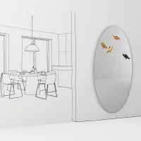 Minotti Bird Watch Mirror 180