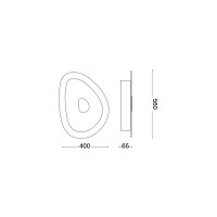 Ideal Lux Geko Wall or Ceiling lamp