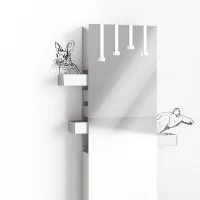 Minotti Betty mirror coat hanger