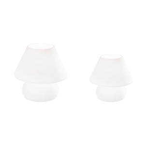 Ideal Lux Prato table lamp in blown glass