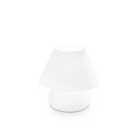 Ideal Lux Prato table lamp in blown glass