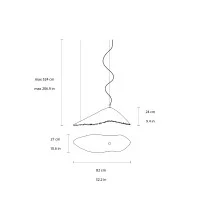 Karman Moby Dick suspension lamp