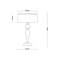 Ideal Lux Duchessa table lamp