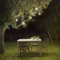 Ideal Lux Fiesta string lights for outdoor