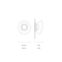Karman Agua wall lamp
