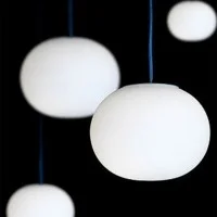 Flos portalampada G9 Mini Button e Mini Glo-Ball S