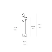 DCW Boucle lampada a batteria