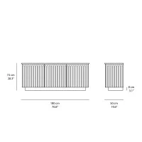 Minotti Athena credenza Minotti Athena credenza