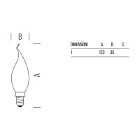Bot Lighting Fiamma Full Light lampadina led