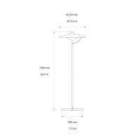 DCW Biny floor lamp