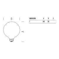 Bot Lighting Globo 95 Full Light lampadina led