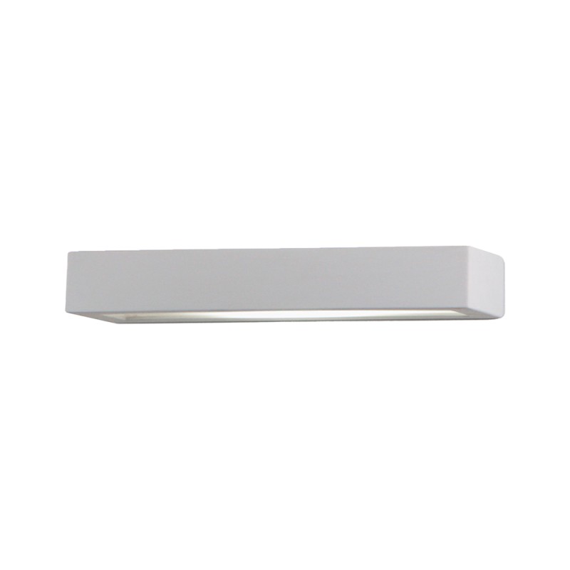 Isyluce Prisma lampada da parete in ceramica rettangolare