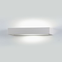 Isyluce Prisma lampada da parete in ceramica rettangolare