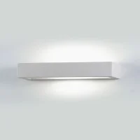 Isyluce Prisma lampada da parete in ceramica rettangolare