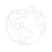 Artemide La Linea 25 Earth wall ceiling lamp
