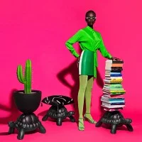 Qeeboo Turtle Carry Bookcase libreria