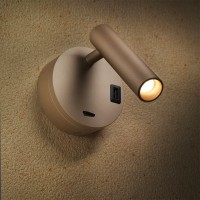 Vivida Betu applique da parete orientabile con porta USB