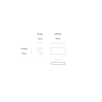 Artemide Two Flags applique