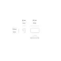 Artemide Two Flags applique