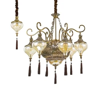 Ideal Lux Harem lampada da sospensione etnica