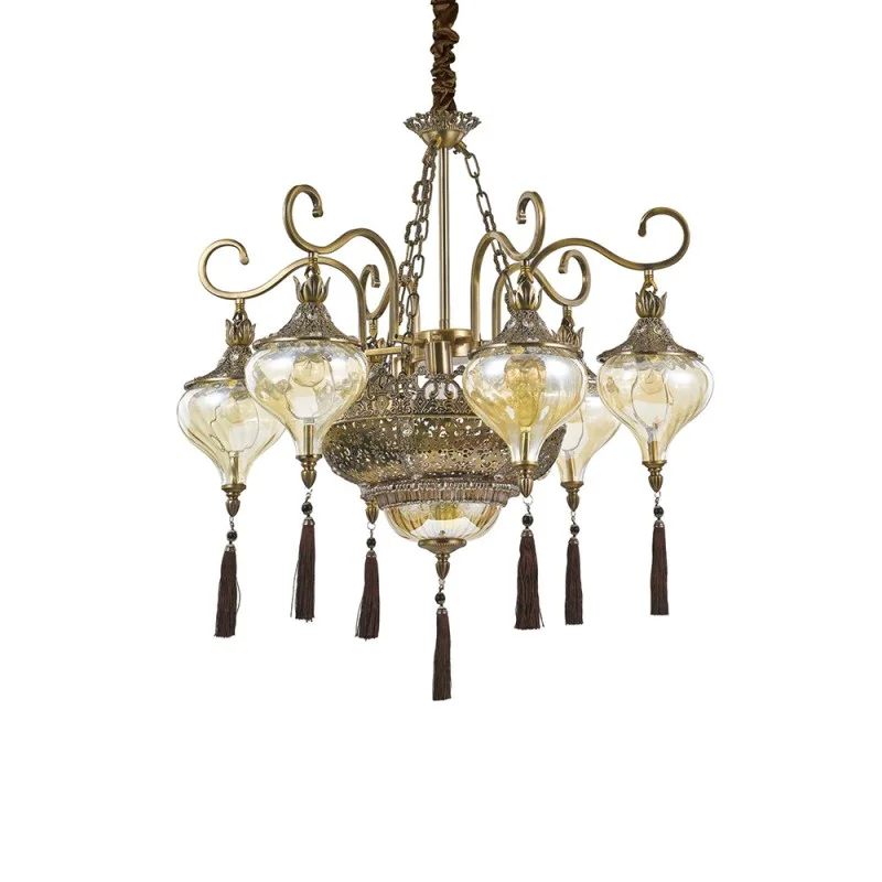Ideal Lux Harem ethnic chandelier