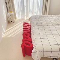 Slide LOVE decorative bench