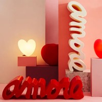 Slide LOVE decorative bench