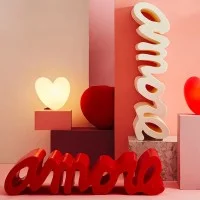 Slide LOVE decorative bench Slide LOVE decorative bench