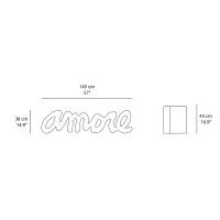 Slide LOVE decorative bench Slide LOVE decorative bench
