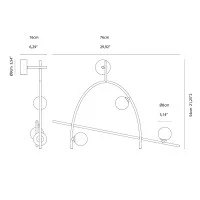 Vivida Freedom led wall lamp
