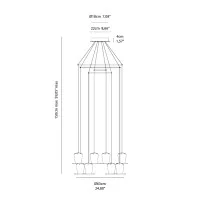 Vivida Maryon led suspension lamp