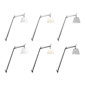 Artemide Tolomeo Mega Table led corpo lampada