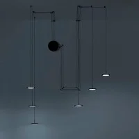 Vivida Mystery 6 led suspension lamp