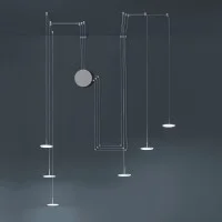 Vivida Mystery 6 led suspension lamp