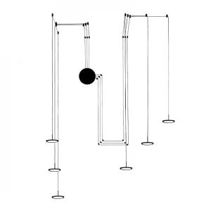 Vivida Mystery 6 led suspension lamp