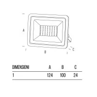 Bot Lighting Akron2 Faretto per esterno 12-24V IP65