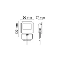 Bot Lighting Orlando 10 outdoor led spotlight