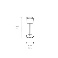 Zafferano Olivia Mini battery lamp