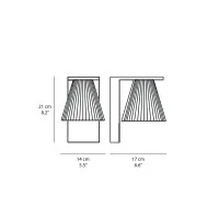 Kartell Light-Air wall lamp