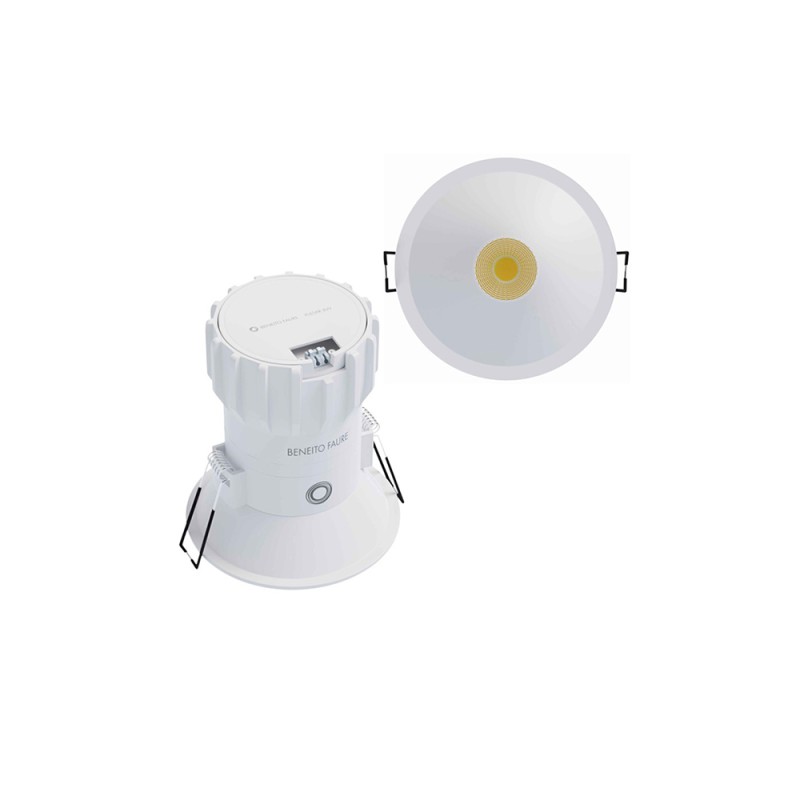 Beneito Faure Pulsar 8W Faretto LED Dimmerabile Da Incasso IP65