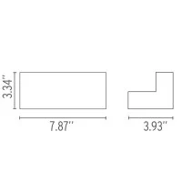 Flos Long Light LED single emission Wall Lamp indirect light