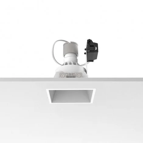 Flos Easy Kap 80 Fixed Square GU10 50W LED Recessed Ceiling